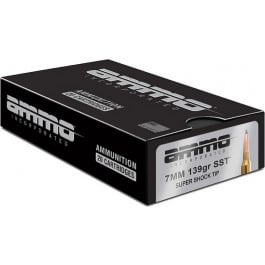 Ammo Inc Ammo Inc 7MM139SSTA20 Hunt Long Range 7mm 139 GRSuper Shock Tip 20 Per Box
