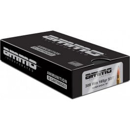Ammo Inc Ammo 308165SSTA20 Hunt Long Range 308 Win 165 GRSuper Shock Tip 20 Per Box