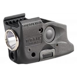 <em>Streamlight</em> 69343 <em>TLR</em>-<em>6</em> HL, Black - Fits Glock Gen 3/4/5 Red Laser 300 Lumens White LED