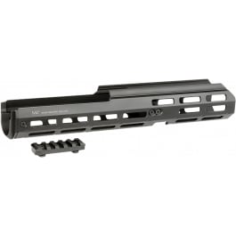 Midwest Industries MIBENM4HG M4 <em>Benelli</em> Black Hardcoat Anodized 6061 Aluminum 12.00" Long