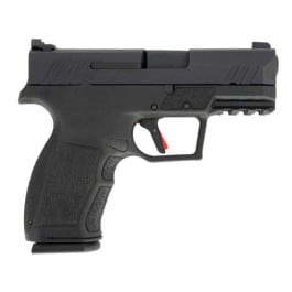 Tisas <em>PX</em>-<em>9</em> Carry Semi-Automatic, 3.5" Barrel, Flat Trigger, Interchangeable Backstraps & Grip Panels, 15 Round Magazine, Black