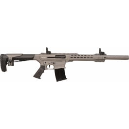 GForce  GF25 12GA 18.5" 5rd Semi-Auto Shotgun, Tungsten - GF2512TG