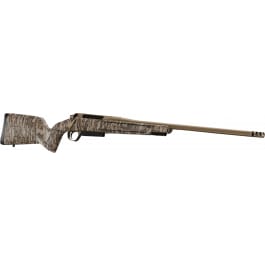 Christensen <em>Arms</em> 8011501600 Evoke 4+<em>1</em> 22" Flat Dark Earth Cerakote #4 Contour Threaded Barrel, Mossy Oak Bottomland Fixed Hybrid Hunter w/Picatinny Rail Synthetic Stock