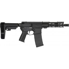 CMMG BANSHEE Mk4 Semi-Automatic <em>.300</em> <em>Blackout</em> Pistol, 8" Barrel, 30+1 Capacity, SBA3 Stabilizing Brace - Armor Black Cerakote - 30AF20A-AB
