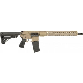 Live Free Armory LFBRL84012 LF556 <em>Battle</em> <em>Rifle</em> Lite 16 30rd FDE
