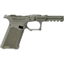 Sct Manufacturing 0225010100IB SCT17 Compatible w/ Glock 17/22/31/34/35/37 Gen 1-3 OD Green Stainless Steel Frame/ Aggressive Texture Grip