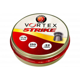 Escort Hatsan HA90641 Vortex Strike Air Gun Ammo .22 Cal Lead Domed 17.75 Gr 250 Per Tin
