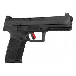 Tisas PX-5.7 Semi-Automatic 5.7x28mm Pistol, Picatinny Rail & Interchangeable Backstraps - 4.<em>80</em>" Barrel - 20+1 Capacity, Fiber Optic, Optics Ready, Black