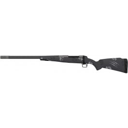 Fierce Firearms ROG7PRC22GPLH Carbon Rogue Full Size 3+1 22" Hand Lapped/Match Grade Threaded Barrel, Glacier Cerakote Steel Receiver, Phantom Camo Fierce Rogue Carbon Fiber Stock, Left Hand