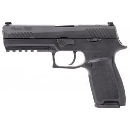 Sig Sauer 320F-9-BSSP-10 P320 4.7" Siglite Striker OR (2)10rd Black Steel