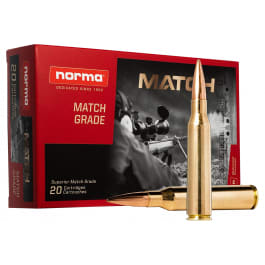 Norma Norma Golden Target Match .338 Lapua Mag 250gr HPBT Brass Case 20 Rounds