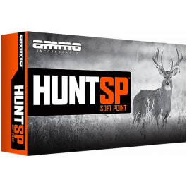 Ammo Inc Ammo Inc 65CM129SPA20 Hunt 6.5 Creedmoor 129 GRSoft Point 20 Per Box