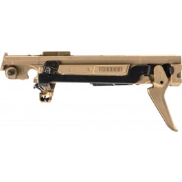 Sig Sauer 8900164 P365 Custom Works Fire Control Unit *FFL Item (FCU Only), Luger/380 ACP, Gold Nitride, Titanium Frame & Flat Face Trigger, Fits Sig P365 Parts
