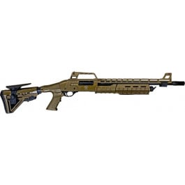 TR Imports RZ17TACSB Imports RZ17 Tactical 18.5 Bronze 12 Ga. Shotgun, 3" chambers, 4+1, Bronze Cerakote, Fixed Adjustable Comb Stock Rail Pistol Grip