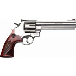 Smith & Wesson 150714 629 Deluxe DA/SA .44 6.5" 6 Wood Stainless Revolver