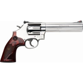 Smith & Wesson 150712 686 Plus Deluxe DA/SA .357 6" 7 Wood Stainless Revolver