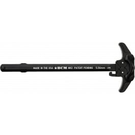 BCM GFHMK2LRG Asymmetric MK2 Charging Handle Compatible w/ <em>Mil</em>-<em>Spec</em> AR-15 Black 7075 T-6 Aluminum