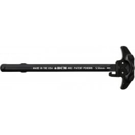 BCM GFHMK2LRGAMBI Ambidextrous MK2 Charging Handle Compatible w/ <em>Mil</em>-<em>Spec</em> AR-15 Black 7075 T-6 Aluminum