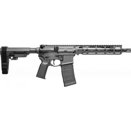 VKTR <em>Industries</em> VK1 Semi-Automatic 5.56x45mm AR-15 Pistol, 10.5" Barrel, 9.85" VK-1 Handguard, SBA3 Brace, Black Armor Cerakote - V-3110-0916-617