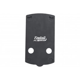 Foxtail Precision 100005 Red Dot Adapter Plate for Glock 43X/48 MOS, 7075 Aluminum, Holosun 407K/507K Compatible.