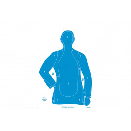 Action <em>Target</em> B21EBLUE100 B-21E Blue Targets 100 BX