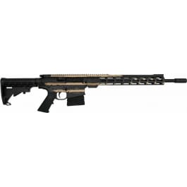 Great Lakes Firearms GL10308F-<em>DST</em> AR10 Rifle 18" Nitride Barrel Desert Flag 10-RDS