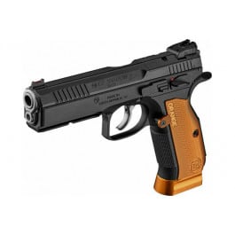 <em>CZ</em> USA 91248 <em>Shadow</em> <em>2</em> Orange OR 19 Shot Black Polycoat