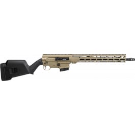 CMMG 60AB40CCT Dissent BR4 *CA Compliant 10+1 16.10" Coyote Tan Cerakote Aluminum Receiver, Magpul SGA Stock, Zeroed Drop-In Single <em>Stage</em> <em>Trigger</em>