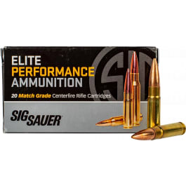 Sig Sauer Sig Sauer Elite Performance 300 Blackout 194gr Maximum Expansion HPBT 20rd Brass Case