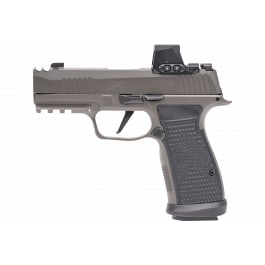 Sig Sauer 365AXGCA9LEGIONRXX P365 AXG Legion ROMEO-X 9mm 17+1 3.10" Compact Frame Legion Gray Cerakote Stainless Slide G-10 Grip