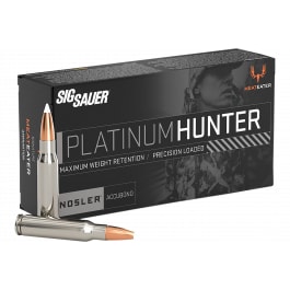 Sig Sauer SIG Sauer E3WMPH18020 Platinum Hunter 300WM 180 GR 20 Per Box