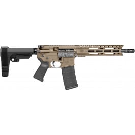 Diamondback DB15 DB1916K061 Pistol 5.56 NATO 10" Barrel 30rd Semi-Auto FDE M-LOK Rail MOE Grip