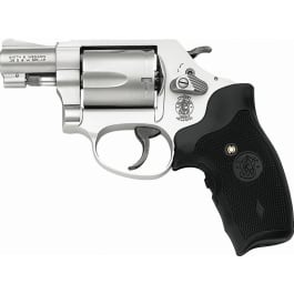 Smith & Wesson 163052 637 Airweight with Crimson Trace Laser Grip DA/SA .38 Special 1.875" 5 Crimson Trace Laser Stainless Revolver