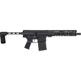 CMMG DISSENT Mk3 38A850C-AB Pistol .308 Win 12.5" 20rd Semi-Auto Armor Black, Side Charger, Adjustable Gas Block