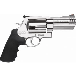 Smith & Wesson 163504 500 Standard Stainless DA/SA 500 Smith & Wesson 4" 5 Black Synthetic Stainless Revolver