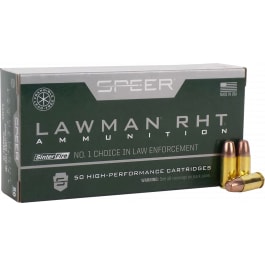 <em>Speer</em> 53365 <em>Lawman</em> RHT 9mm 100 <em>Frangible</em> - 50rd Box