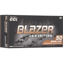 CCI 5239 Blazer Handgun 9mm 115 GR Jacketed Hollow Point 50 Per Box/10 Case - 50rd Box