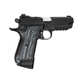 <em>Kimber</em> Mfg.,inc 3100014 <em>KDS9C</em> Rail 9mm 15+1 18+1 4.09" KimPro Black Front and Rear Serrations Stainless G-10 Grip