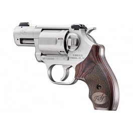 <em>Kimber</em> Mfg.,inc 3400021 <em>K6S</em> Dasa 6+1 2" Brushed Stainless Diamond Checkering Grip Revolver