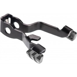 Tyrant Cnc TDGSTOP5G <em>Extended</em> <em>Slide</em> <em>Release</em> - Compatible With Glock 9mm Gen 5 Pistols, Gray 6061 Aluminum