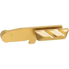 Tyrant Cnc TDP365SCLGOLD <em>Extended</em> <em>Slide</em> Catch Lever Sig P365 Gold Stainless Steel