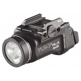 <em>Streamlight</em> 69506 <em>TLR</em>-7 HL-X SUB USB Black 6000 Series Aluminum Springfield Armory Hellcat 1000 Lumens
