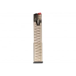 Elite Tactical Systems Omega OMG-GLK-18 Magazine, Fits Glock 17/18/19/19X/26/34/45/49, 9mm, 30 Rounds