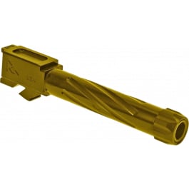Rival RA20G202E Gold Threaded Barrel - Compatible With Glock 19 Gen 3/4 Pistols