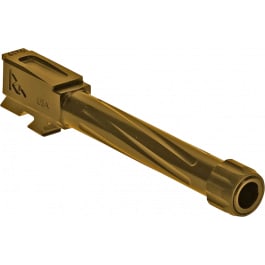 Rival RA20G802E Gold Threaded Barrel - Compatible With Glock 48 Pistols