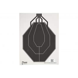 Sig Sauer SCT354 T300 Replacement <em>Target</em> <em>Ipsc</em> Hanging Black/White