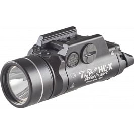 Streamlight TLR-1 HL-X USB Rail Light 1500 Lumens Black 6000 Series Aluminum