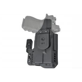 Mission First Tactical H5GL3WL7 IWB Holster Black Fits Glock 43X Ambidextrous Magnetic Retention