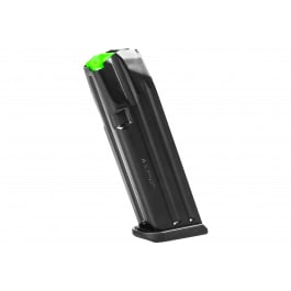 Mec-Gar Glock Compatible Magazine, 9mm, Steel, 18rd Magazine, ANTI-FRICTION Black Coating - MGG171800A 