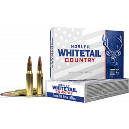 Nosler Nosler 40115 7mm-08Rem 140 GR Spitzer Boat Tail 20 Per Box